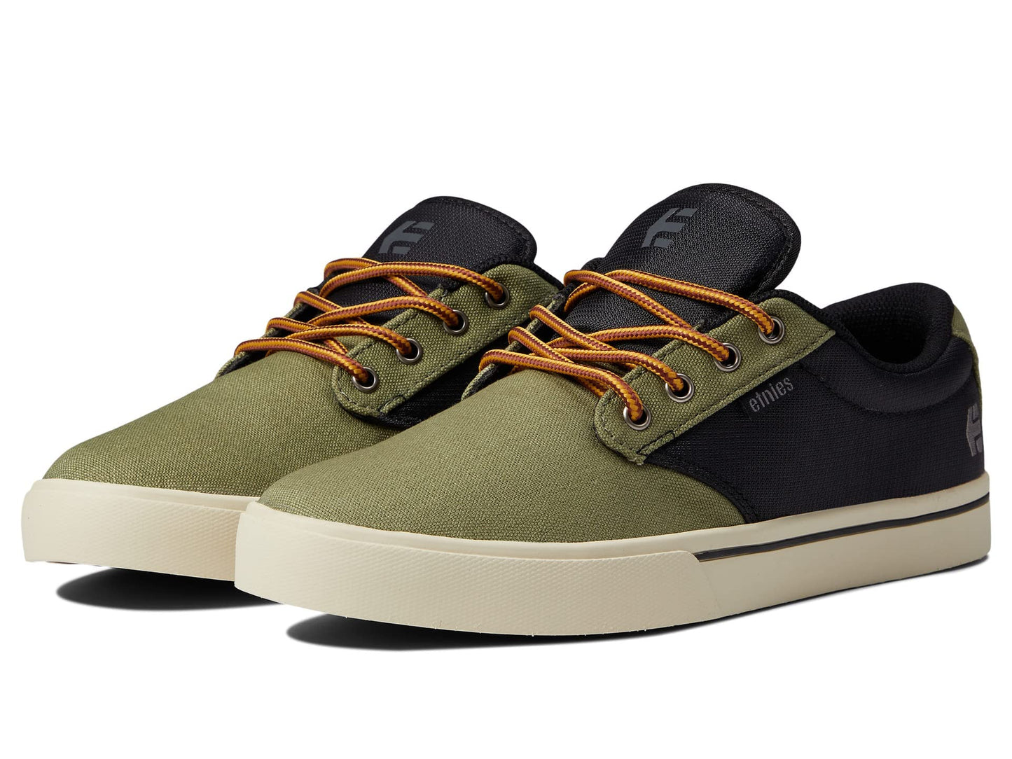 Etnies Men's Jameson 2 Eco Skate Shoe, Olive/Grey/Black, 8