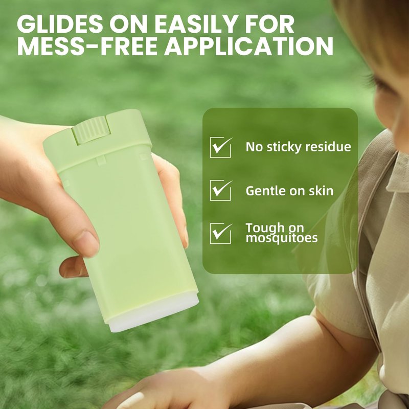 WestKey Labs Mosquito Repellent Balm Stick – 3-Pack (0.5oz Each) – DEET-Free, Plant-Based Bug Repellent for Kids & Adults – Natural Protection, Travel-Friendly, Safe for Outdoor Use