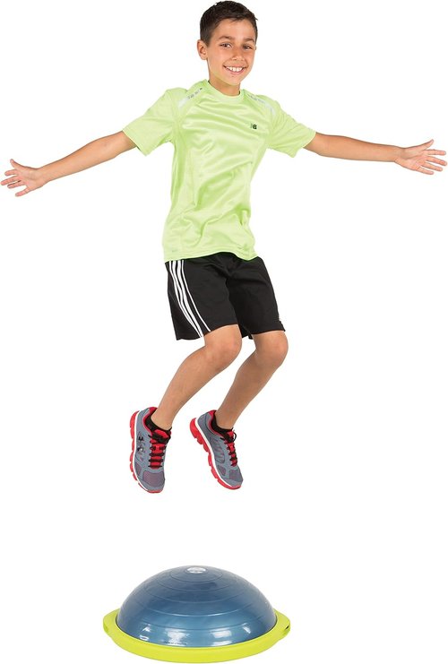 Bosu Sport Balance Trainer - Compact Travel Size for Enhanced Stability and Strength