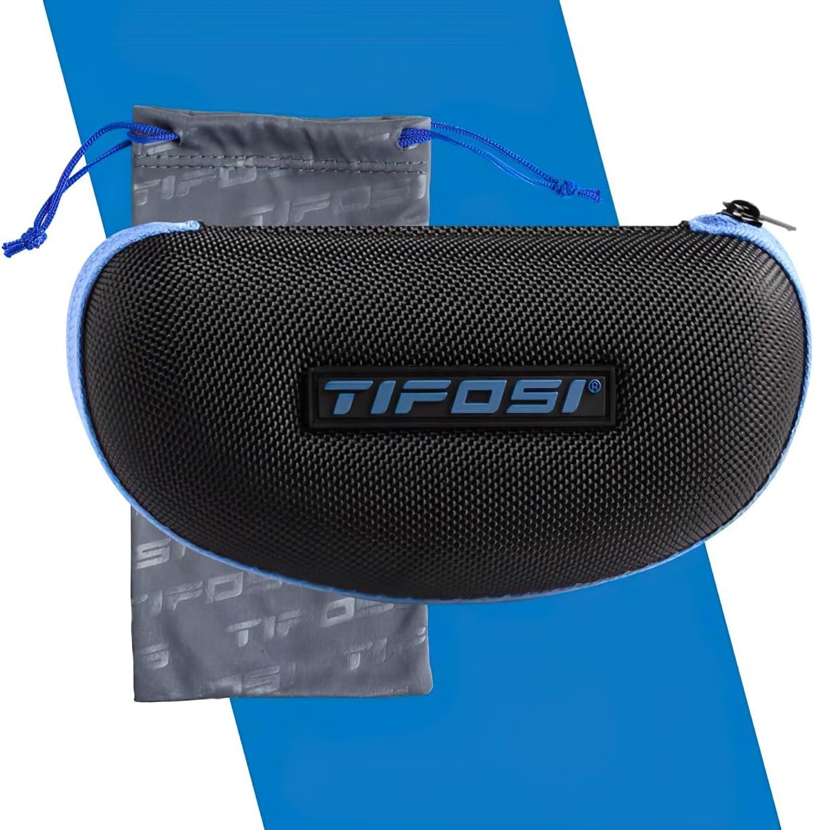 Tifosi Optics Swank Sunglasses - Complete Bundle with Case & Eyewear Straps for Ultimate Protection