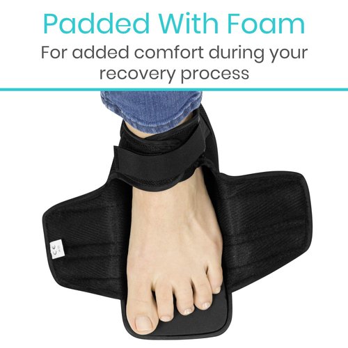 Vive Offloading Post-Op Shoe - Forefront Wedge Boot for Broken Toe Injury - Non Weight Bearing Medical Recovery for Foot Surgery, Hammer Toes, Bunion, Feet Pain - Walking Orthopedic (X-Large)