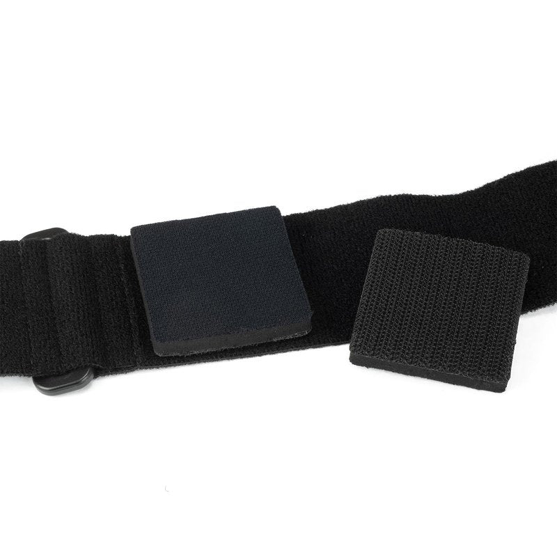 Rehband Tennis Elbow Brace - Single Unit, Universal Size for Both Men and Women, Providing Support for Tennis Elbow and Golf Elbow, Colour:Black, Size:One Size