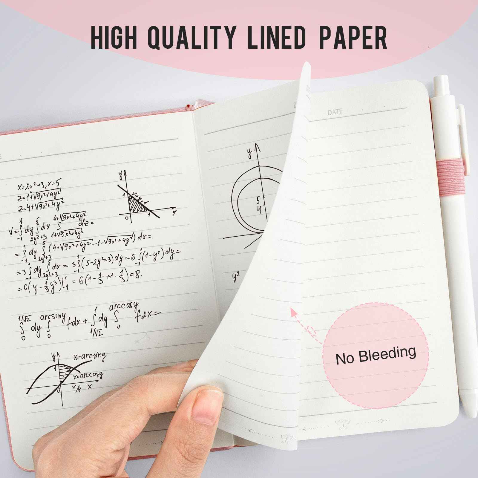 Pocket Small Notebook Journals, 16 Pack (8 Pastel Color) Mini Notebook 3.7x5.7 Journaling Notebooks for Women Men, Hardcover Lined Note Pads with Pens for Work, Business, Travel Journal, Office Supplies