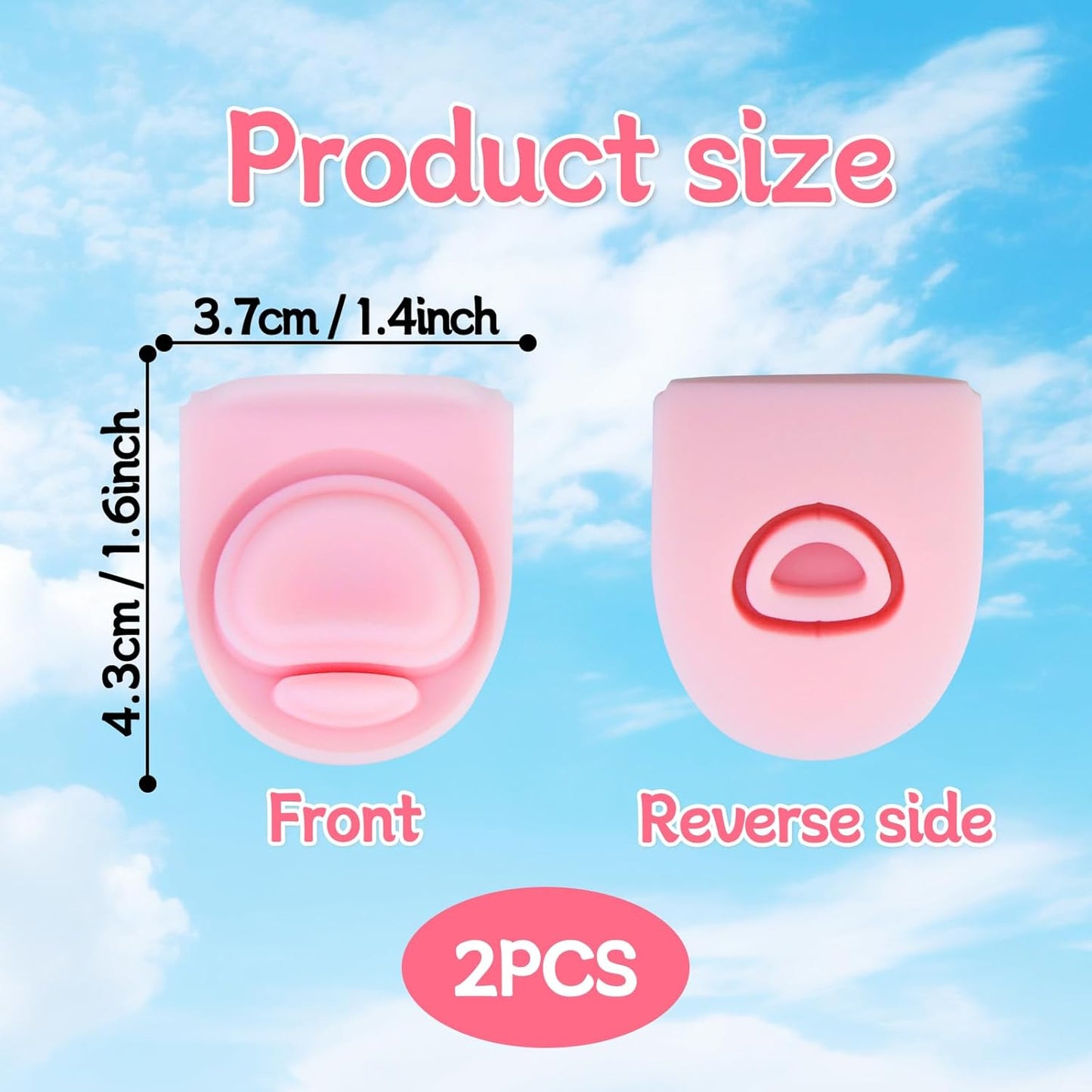 Owala | Replacement Rubber Seal Stopper - Silicone Gasket Lid for 16/19/24/32/40oz Bottles - Pink (2 Pcs)