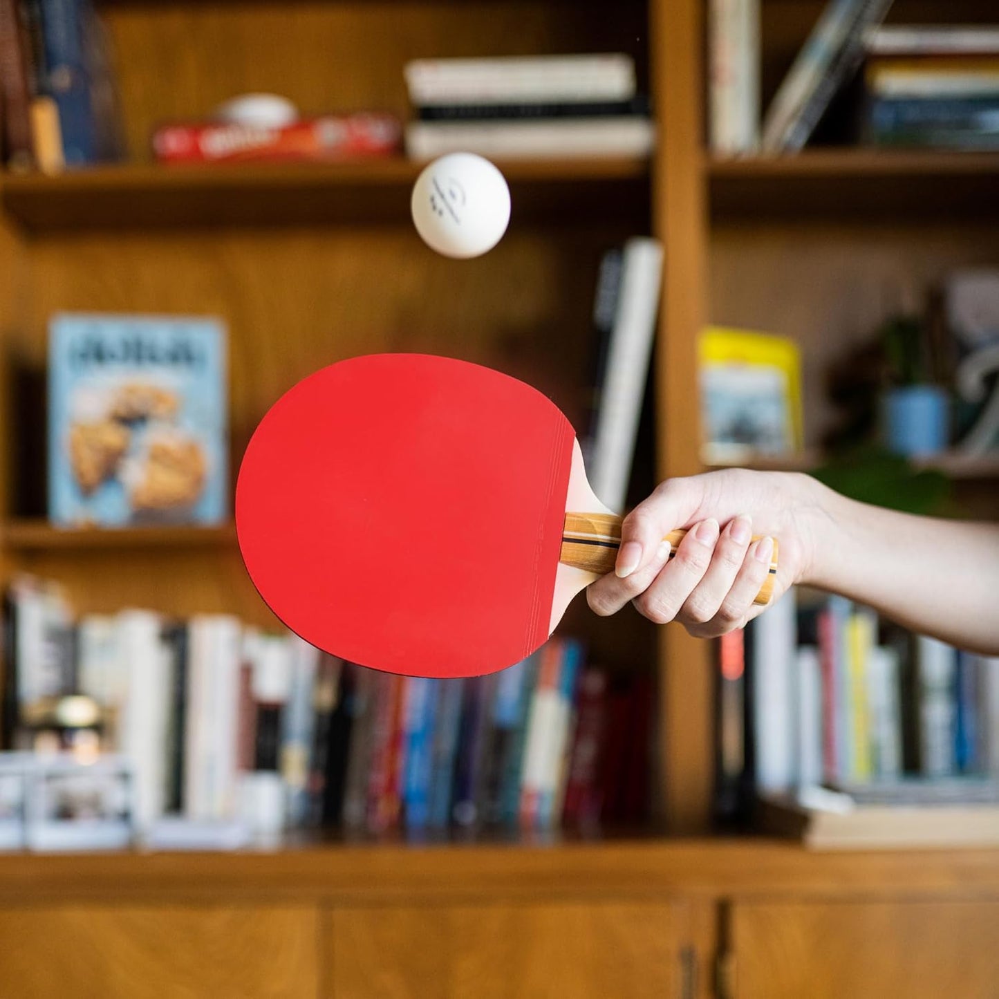 PRO-SPIN Ping Pong Paddles - High-Performance Table Tennis Racket Set with 3-Star Balls & Storage Case | Indoor & Outdoor Play