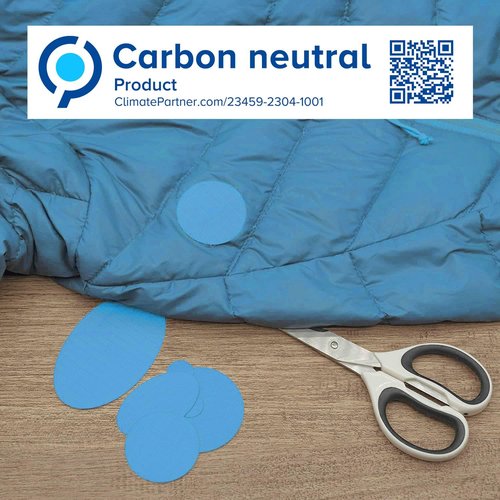 aZengear Repair Patches - Waterproof Self-Adhesive for Jackets, Tents, Shoes & More | 11 Pcs, Turquoise