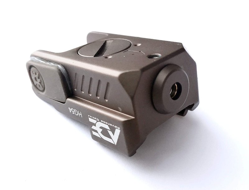 Ade Advanced Optics HG54G Full Metal Strobe Class IIIA Laser Sight for Pistol Handgun (FDE)