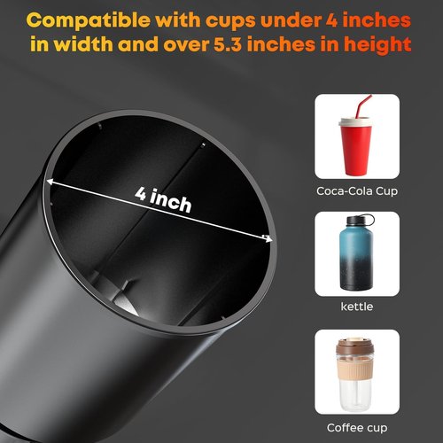 Golf Cart Cup Holder & Propane Heater Holder Universal Adjustable, Fits EZGO, Club Car, Yamaha, Higher Cup Holder for Securely Holds 16 oz Propane Tanks, Golf Cart Heaters & Large Drink Container