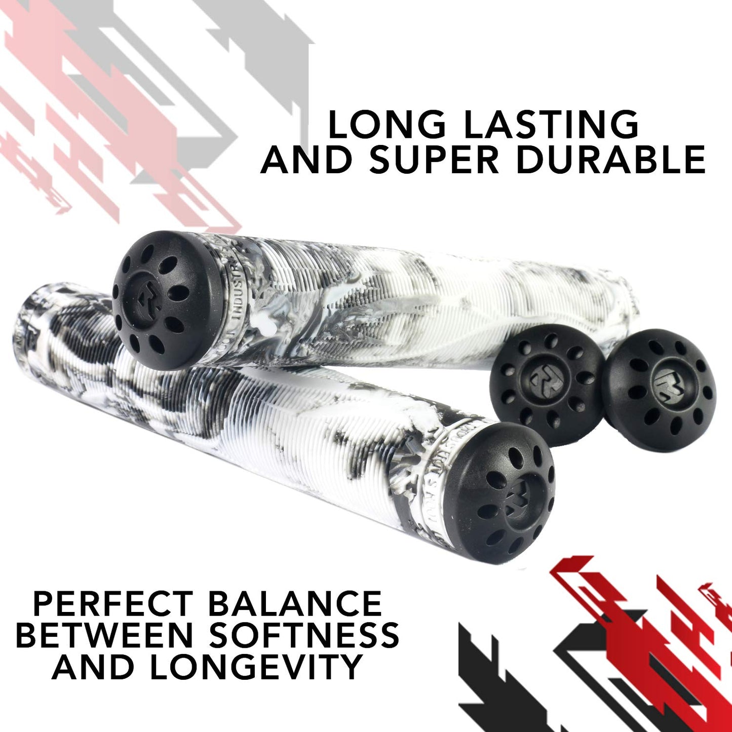 Root Industires - R2 Grips (White/Black)