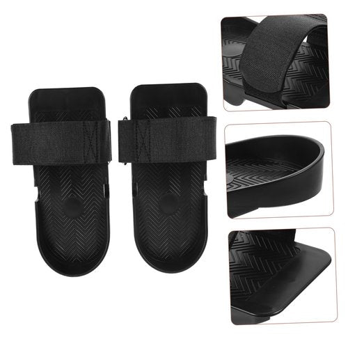 OSOLADY 1pair Rowing Machine Pedals Replacement Fit for Stamina Rowing Machine Flat Foot Pegs
