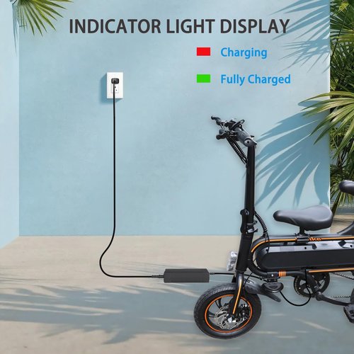 Qoovi UL Certified 54.6V Electric Scooter Charger with 7-in-1 Connectors for 48V Lithium Battery,Ebike Charger for Razor,Gotrax,Jetson,Voyage,Ninebot,Segway,Swagtron,Pocket Mod, Sports Mod