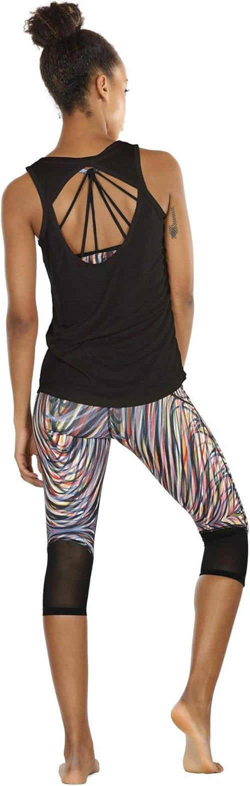 Icyzone Women's Yoga Tank Tops - Lightweight & Breathable Open Back Design | Perfect for Workouts