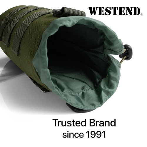 WESTEND Water Bottle Crossbody Bag with Adjustable Strap -Bottle Holder Carrier for Men and Women