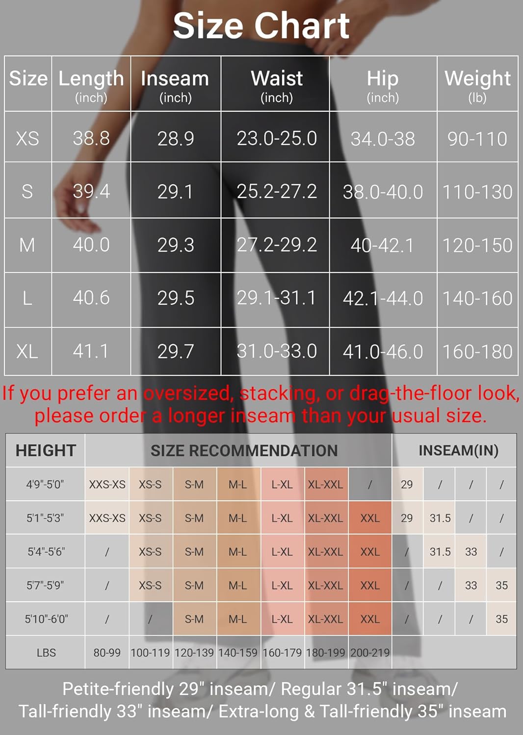 YEOREO High Waist Workout Leggings for Women - No Front Seam, Buttery Soft Yoga Pants | 29" to 35" Sizes