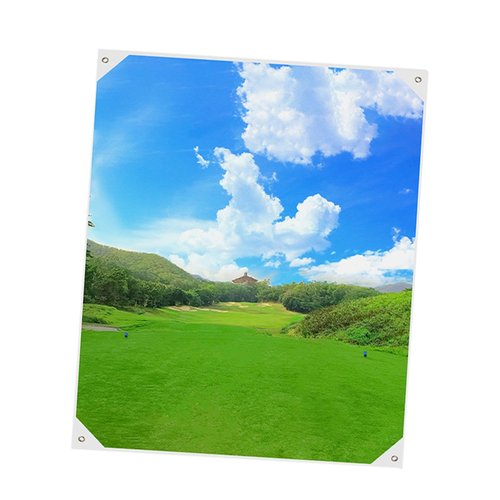Aosekaa Golf Target Cloth 71”x 59” Hitting Net Replacement Hanging Backstop for Outdoor Backyard, Driving Range