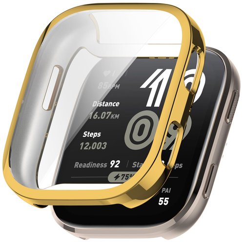 [6-Pack] FitTurn Case for Amazfit Bip 6 Screen Protector, Overall Protective Case TPU HD Ultra-Thin Cover for Amazfit Bip 6 Smartwatch