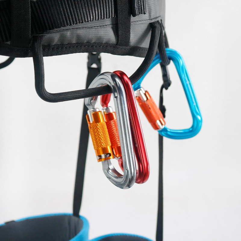 NewDoar Climbing Harness, Mountaineering Rock Climbing Harness, Men Women Tree Ice Climbing Half Body, Safety Belt Rappelling(Small)