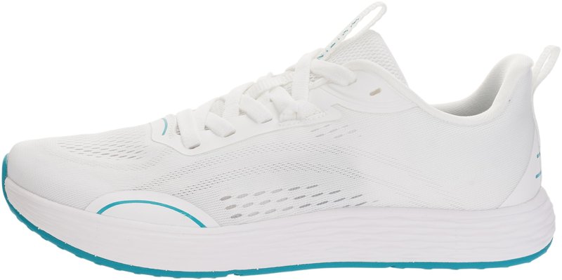 WHITIN Women's Zero Drop Wide Width Toe Box Road Running Shoes Size 9.5 Comfortable Slip Resistant Casual Walking Tennis Footwear 41 White