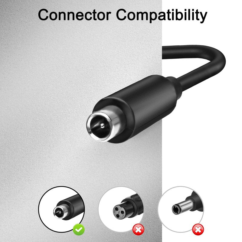 JUYOON 42V Charger Compatible with Segway ninebot Max G30L G30LD G30LE G30LP F2 F2 pro ES1 ES2 ES3 ES4 E22 E25 E45D F20 F30 F40 F25 F25E II Scooter BCTA 71420 1700 AC Adapter