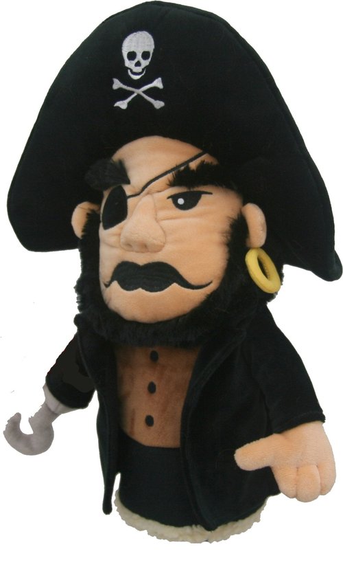 Daphne's Headcovers Pirate Driver Headcover | Premium Driver Headcovers | Funny Golf Club Covers | Stylish Protection for Your Clubs | Men's Golf Gear | Driver Headcover for Men and Women
