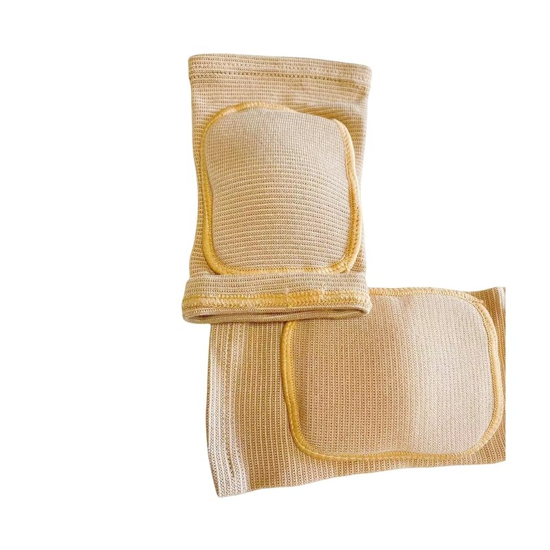 MINILUJIA Soft Breathable Knee Pads for Kid Elastic Nonslip Sponge Sleeves Flexible Children Knee Support Protector Sleeves Cover One Pair