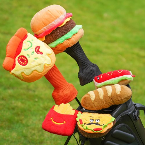 LZFAN Golf Club Covers Funny Blade Putter Cover Headcover Golf Club Head Covers Golf Gifts for Men Women Plush (Baguette for Blade)