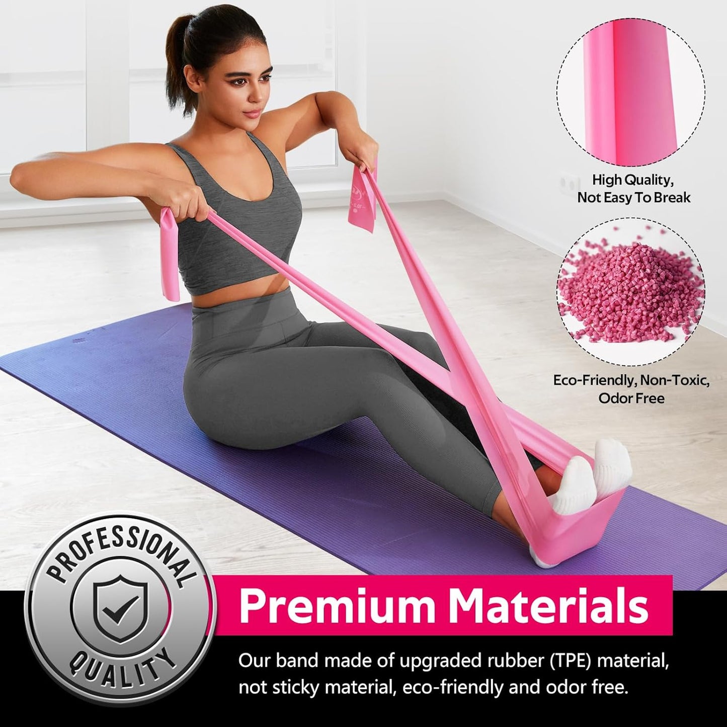 WALITO Resistance Bands - Versatile Workout Bands for Strength Training & Physical Therapy | Ideal for Home Gym