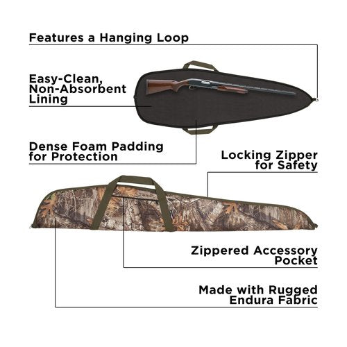 Allen Company 52" Emerald Shotgun Case, Olive/Realtree Edge Camo