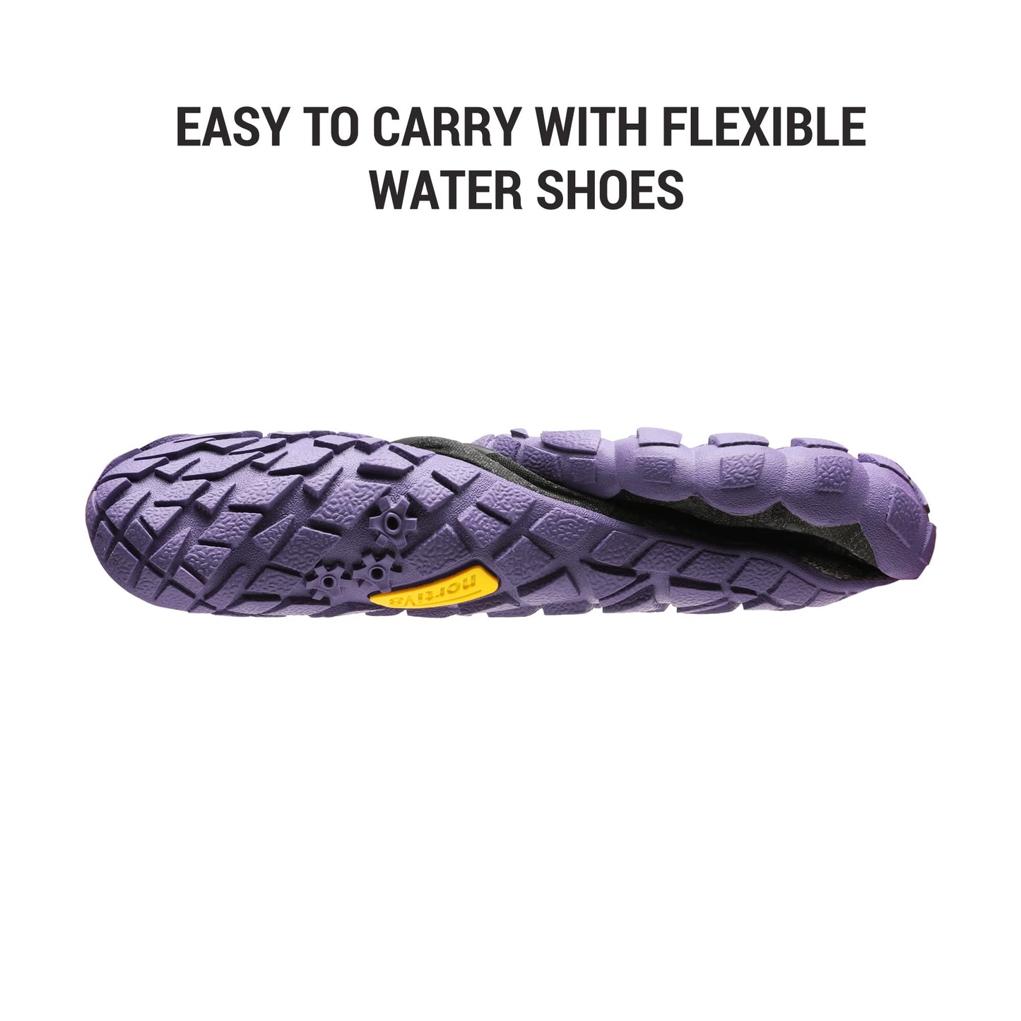 NORTIV 8 Kids Water Shoes, Lightweight Quick Dry Barefoot Athletic Aqua Sports Shoes for Boys & Girls, Outdoor, Summer (Toddler/Little Kid/Big Kid), Size 2 Little Kid,Black/Grey/Purple,Aqua-K1