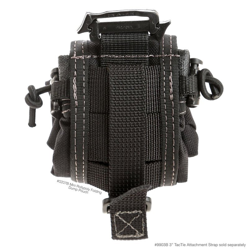 Maxpedition Mini Rollypoly Folding Dump Pouch (Black)