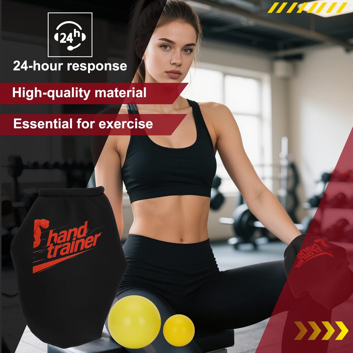 Finger Grip Strengthener, Grip Strength Trainer, and Forearm Strengthener - Designed for Enhancing Grip, Finger Exercises, and Wrist Training