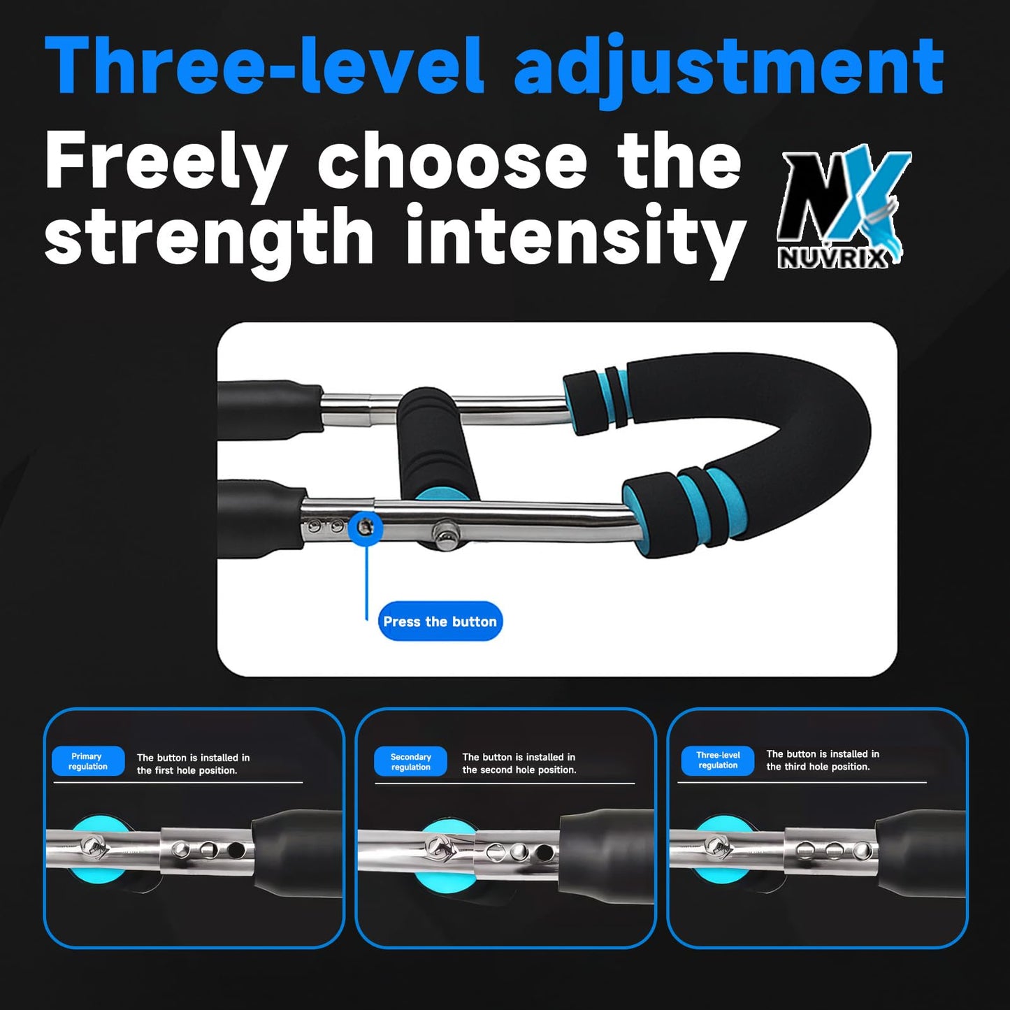 Twister Arm Trainer, Adjustable 60-100lb Chest Workout Equipment for Men & Women,Muscle Builder & Strength Training for Arms, Chest and Shoulder Muscle Strength Exerciser Training. Arm Strengthener.