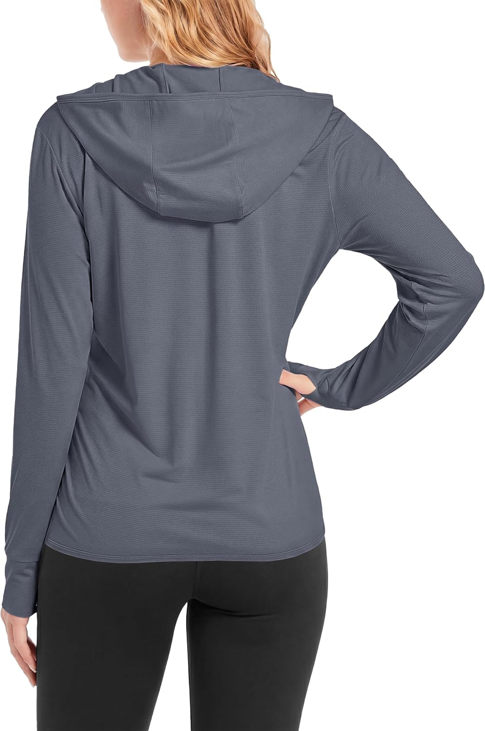 TACVASEN Women's Lightweight Sun Hoodie - UPF 50+ UV Protection Zip-Up Jacket | Long Sleeves