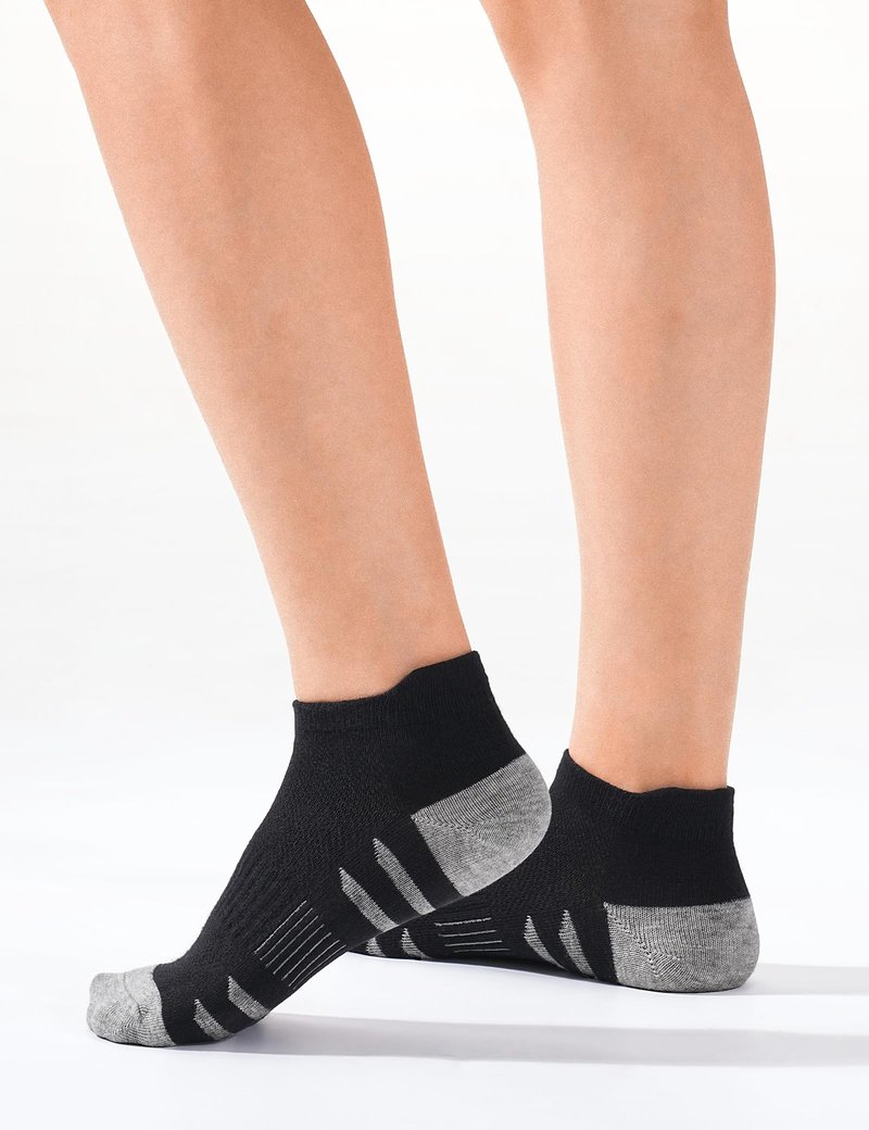Somaibo 10 Pairs Boys Ankle Socks Kids Low Cut Half Cushioned Athletic Socks Girls Sock 10-12 Years Black