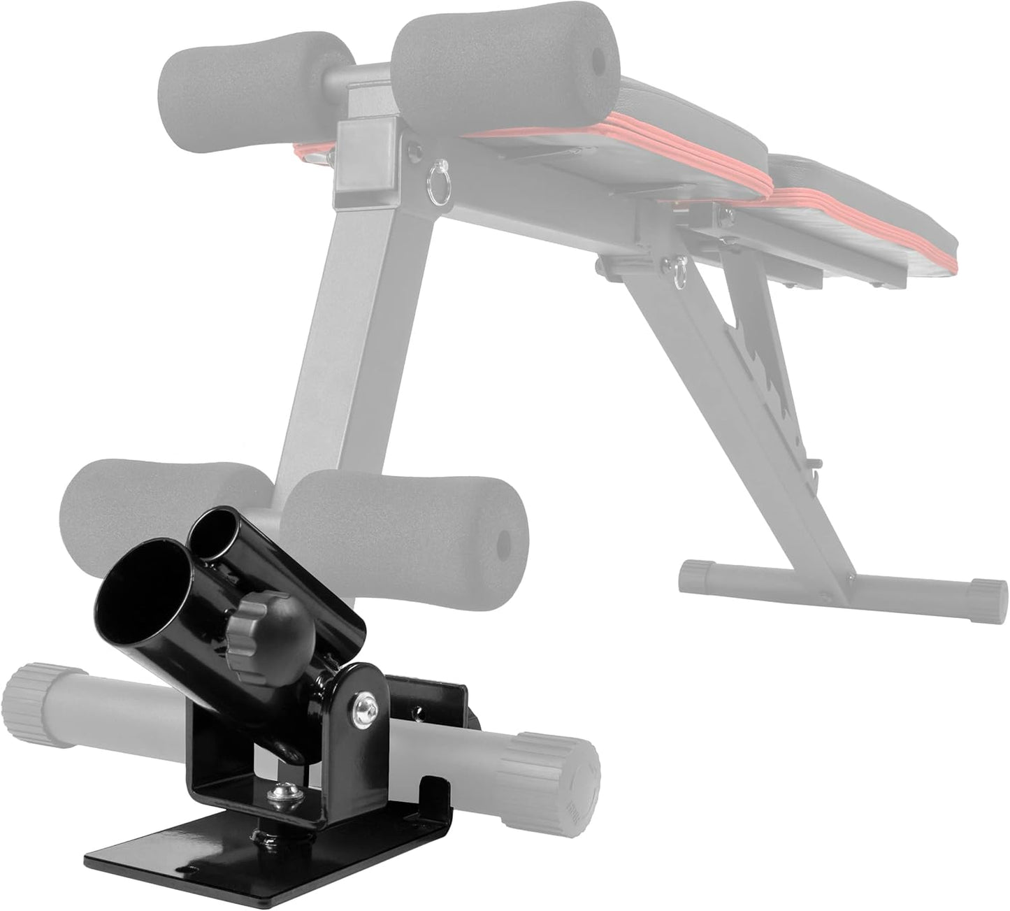 Skiennix T-Bar Row Platform - 360° Swivel for 1” & 2” Olympic Bars | Durable & Versatile