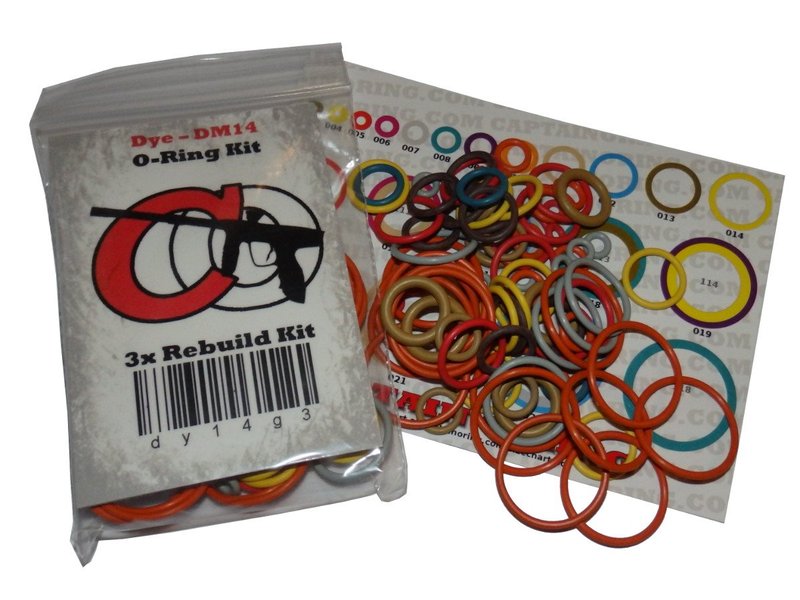 Spyder 09/10 - Color Coded 3X Oring Rebuild Kit (Compatible with 2009 & 2010 Spyder Aggressor, Electra, MR1, Pilot, Sonix, Victor, Xtra)