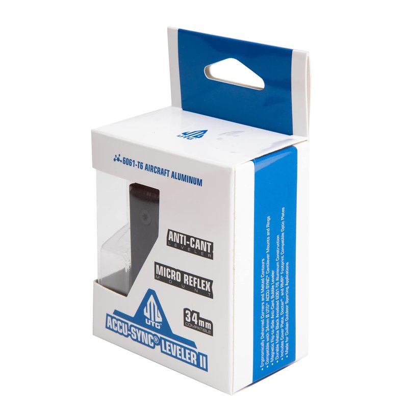 UTG ACCU-SYNC Leveler II with MRDS Mount, 34mm Black