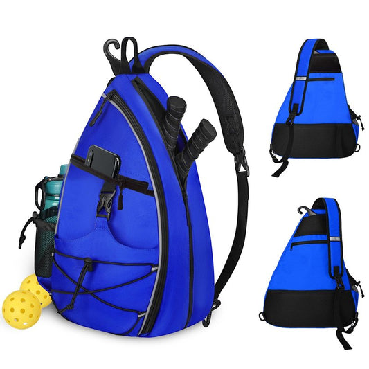 WOLT Pickleball Bag,Crossbody Sling Bags for Women Men,Pickleball Backpack with Fence Hook for Tennis, Racketball