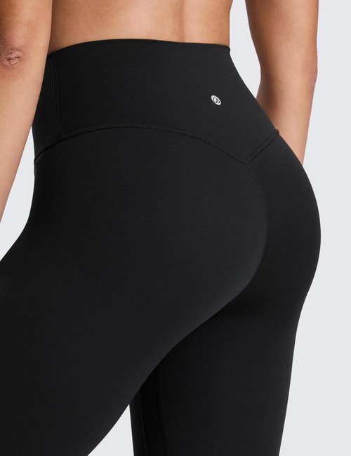 CRZ YOGA SculptAir Yoga Leggings - High Waisted, No Front Seam, Buttery Soft | 25" Length for Ultimate Comfort