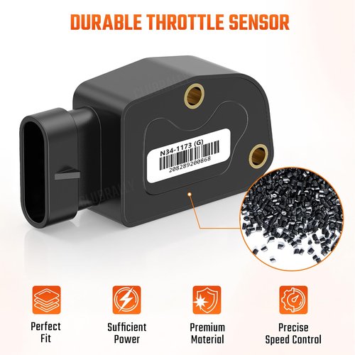 CLUBRALLY Golf Cart Throttle Sensor for 2010-Up Club Car Precedent, Tempo, Onward Gas Models with 2nd Gen Accelerator Pedal Assembly, OEM#N34-1173(G)