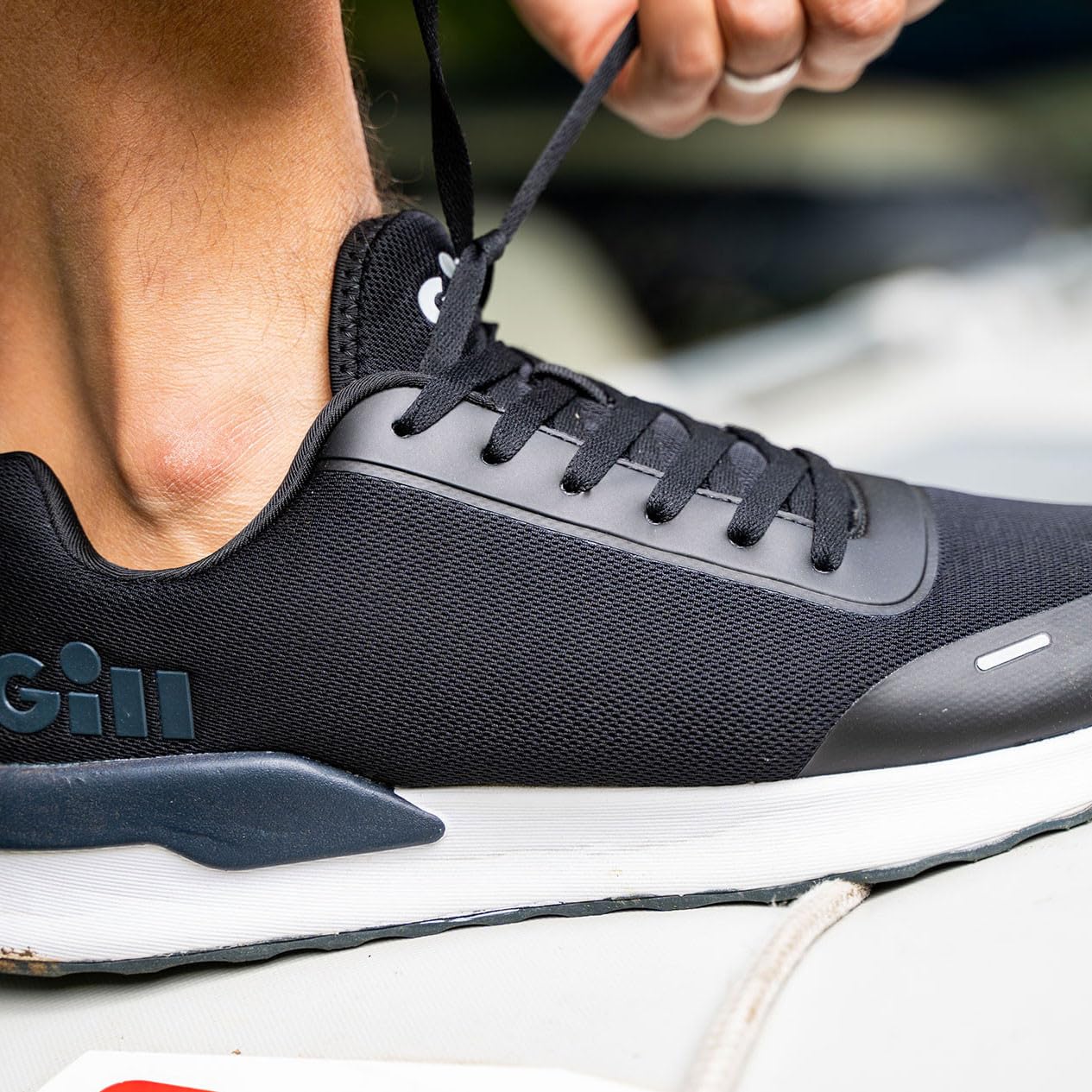 Gill Savona Trainers - Super Lightweight & Quick Drying Black