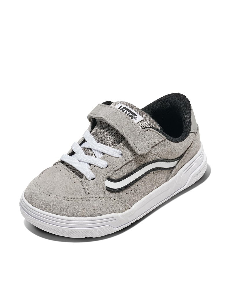 Vans Toddler Hylane V Shoe | Y2K Fashion Sneakers for Boys & Girls, Baby Walking Shoes, Gray/Black, 10