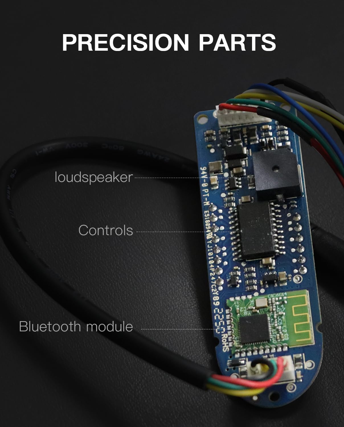 stio Scooter Dashboard Accessory Compatible with Segway Ninebot F20 F25 F30 F40 F60 D18 D28 D38 Kickscooter,Motherboard Display Panel Circuit Board Replacement Instrument Original Accessories