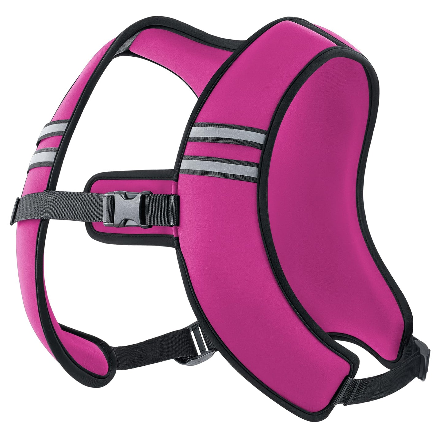 ZELUS Weighted Vest, Washable Z-Fit Soft Iron Weighted Vest for Women and Men, 5/10/15 lb Weight Vest with Reflective Strips & Adjustable Straps, Ultra Thin Weight Vest for Gym Strength Training (15lb) Pink