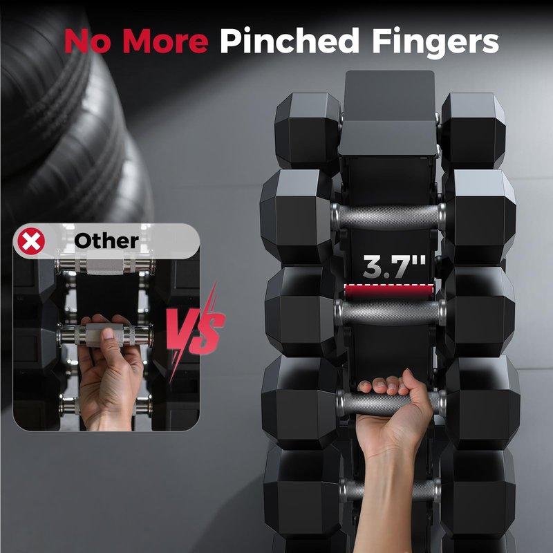 AKYEN A-Frame Dumbbell Rack Stand Only, Weight Rack for Dumbbells Compact Home Gym Space Saver, 480LBS Weight Capacity