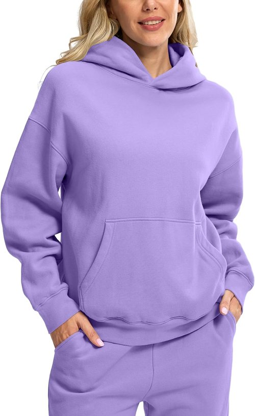G Gradual Oversized Hoodie for Women - Fleece Sweatshirt with Pocket | Casual Athletic Pullover