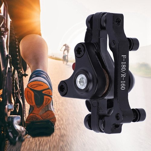 Cunyuer Disc Brake, Universal Front Rear Mechanical Disc Brake, Disk Brakes Pads for Electric Bicycle BB8 (F180 R160)