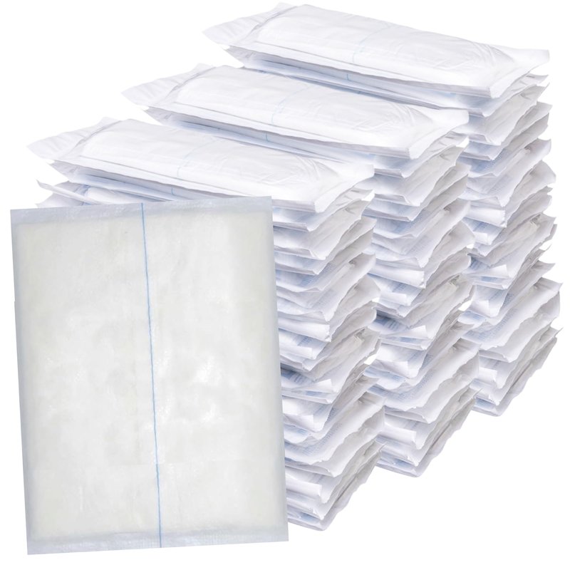 Vakly Sterile ABD Combine Pads 8 x 10 in (48 Pack) – High Absorbency Abdominal Pads, Non-Adherent Post-Op Gauze Dressings for Heavy Drainage & Wound Care, Individually Wrapped