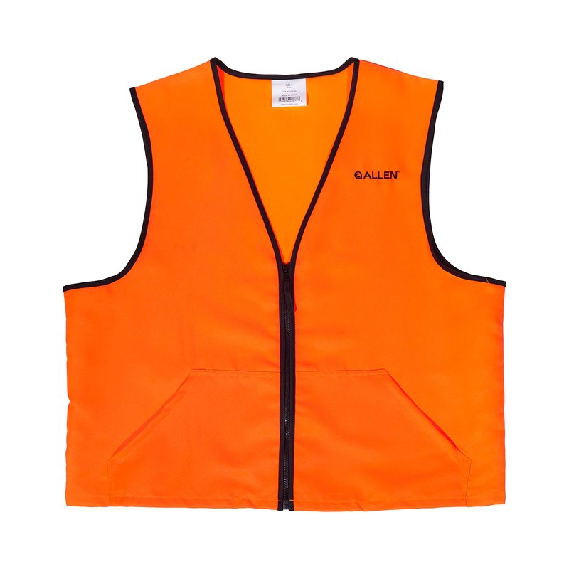 Allen Company Deluxe Orange Hunting Vest, Blaze, Medium