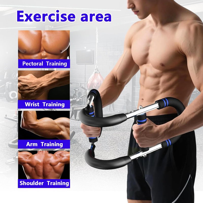 Adjustable Training Equipment Weighing 30-50 pounds, with Portable and Detachable Designs for arm Trainers and Forearm Strength Trainers.
